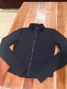 Yogalicious Black Lux Victorian Jacket Size Small